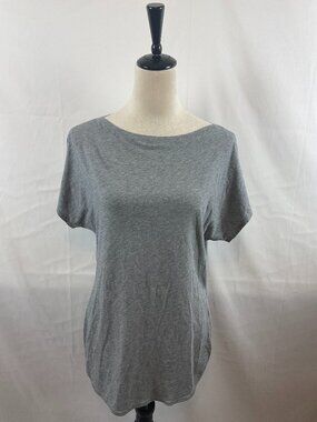 Lululemon Side Story Tee Heather Gray Short Sleeve Slits